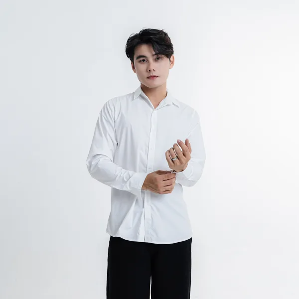 ÁO SƠ MI NAM - TOTODAY - BASIC SLIM SHIRT 12402