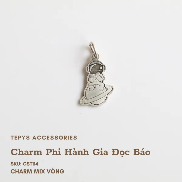 Charm Phi Hành Gia Đọc Báo