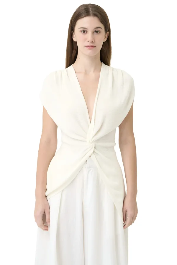 GRACE TOP - CREAM