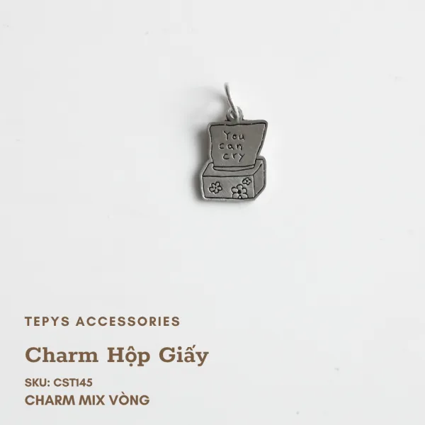 Charm Hộp Giấy