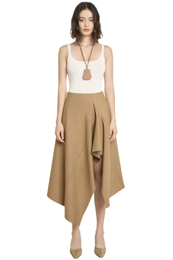 AMOUR SKIRT - CAMEL