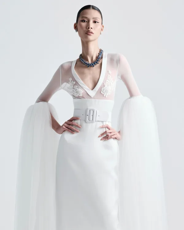 The Bride Column Gown