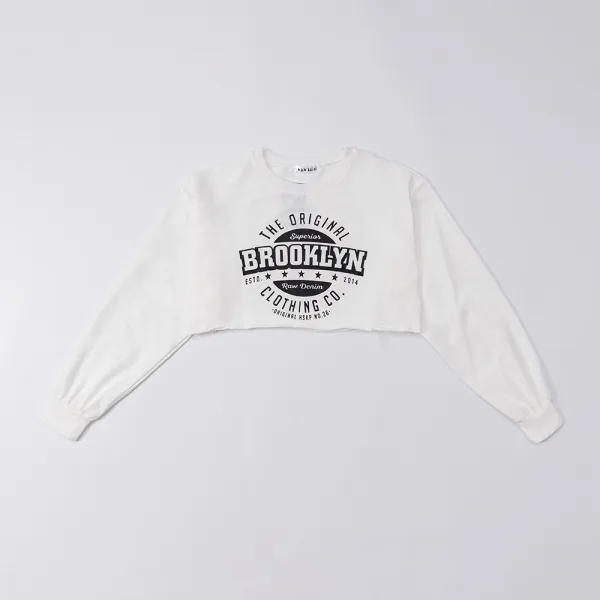 ÁO THUN NỮ - TOTODAY - LONG-SLEEVED 11401