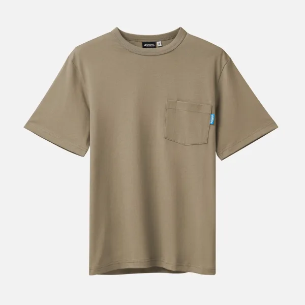 Basic Pocket Tee - Ananas Mini Label - Dune