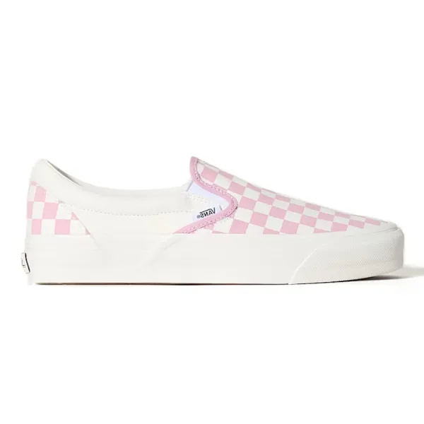 Giày VANS PREMIUM CLASSIC SLIP-ON CHECKERBOARD DAWN PINK