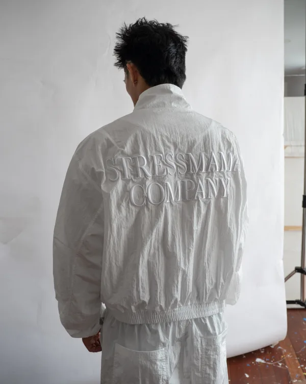SSMA COMPANY TRACK JACKET - WHITE