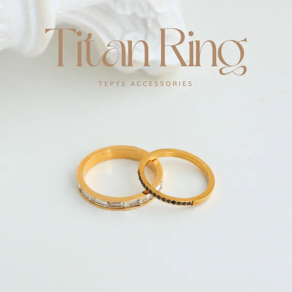 Nhẫn Titan Benedict Gold