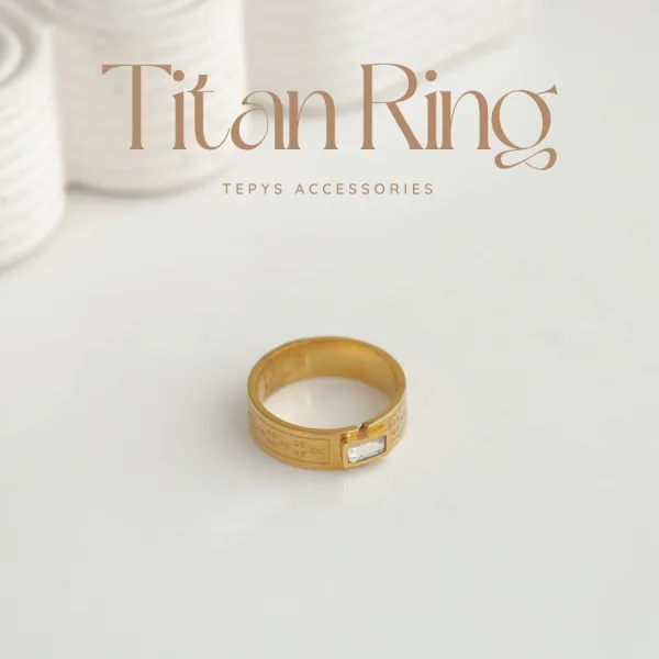 Nhẫn Titan Eugene Gold.