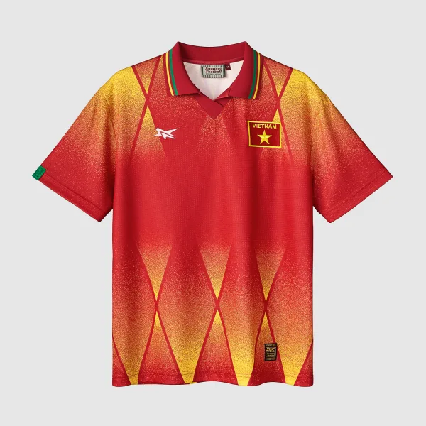 Vietnam 95 Match Jersey - Mars Red
