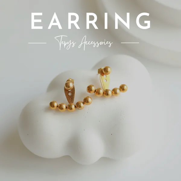 Connected Circle Earring