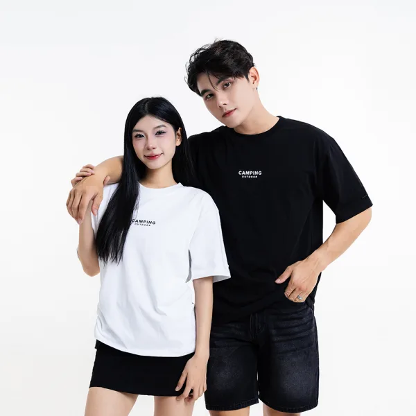 ÁO THUN UNISEX - TOTODAY - CAMPING OUTDOOR