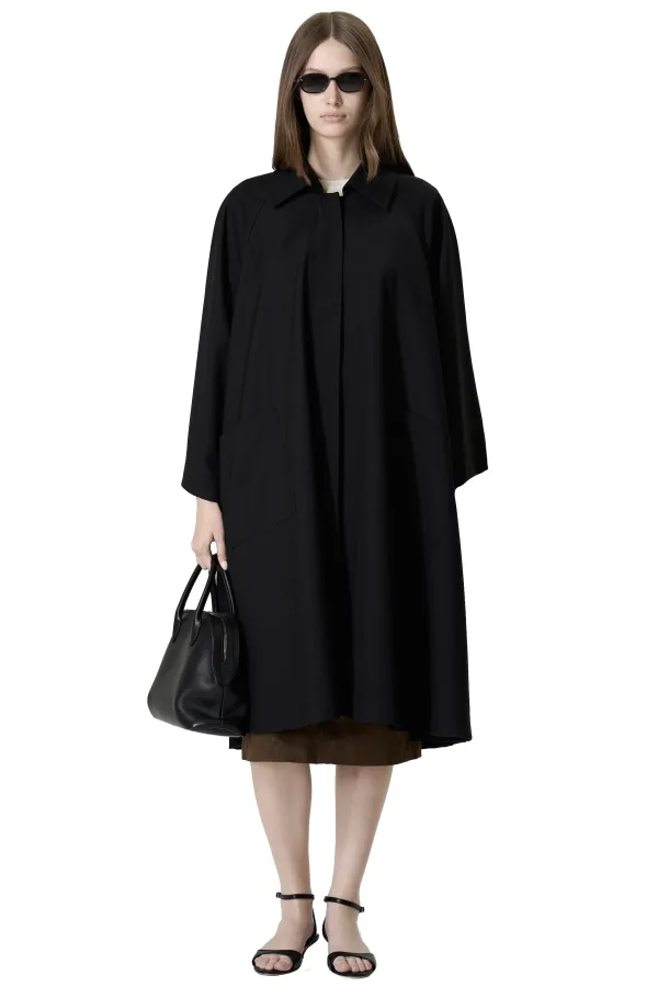 CAPRIO COAT - BLACK