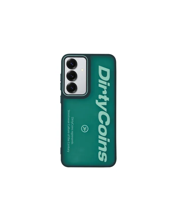 Ốp Lưng Samsung Matte DirtyCoins Logo Type Green