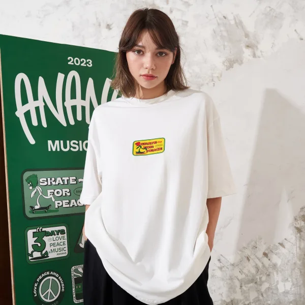 Graphic Tee - Skate 4P - Snow White