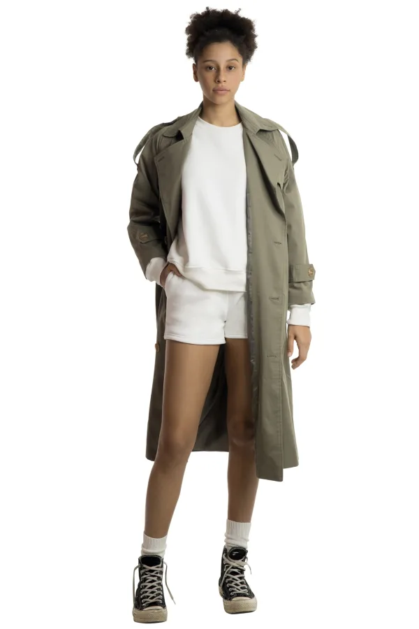 SWEATSHORT - WHITE