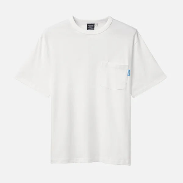 Basic Pocket Tee - Ananas Mini Label - Cloud Dancer