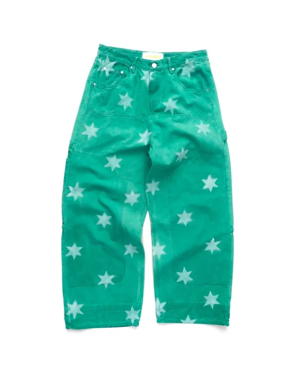 FW24 SUPER STAR PANTS - GREEN MINT