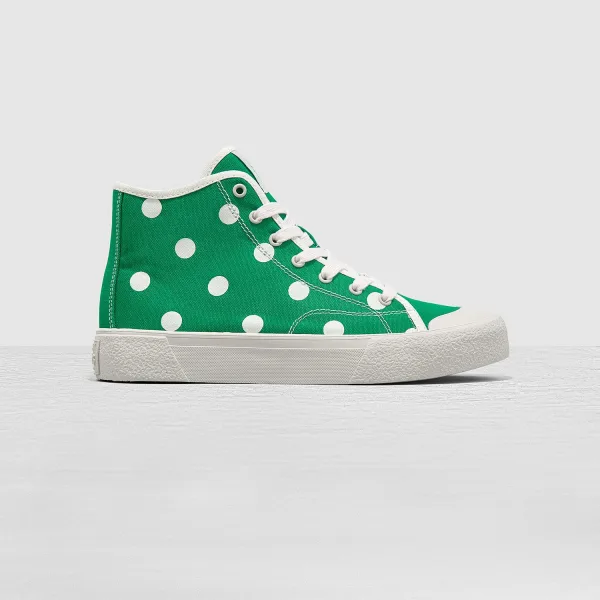 Pattas Polka Dots - High Top - Jelly Bean