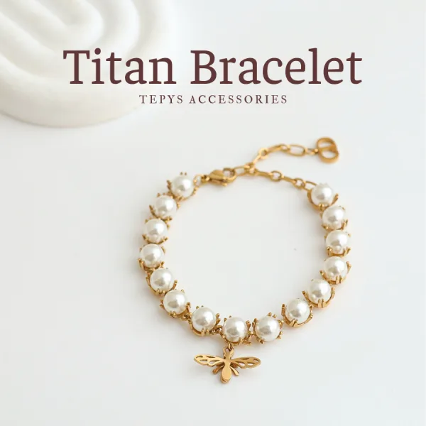 Lắc Tay Titan Ngọc Trai Nightdy
