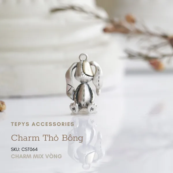 Charm Thỏ Bông