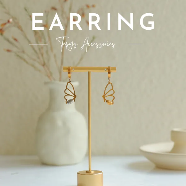 Butterfly Earring