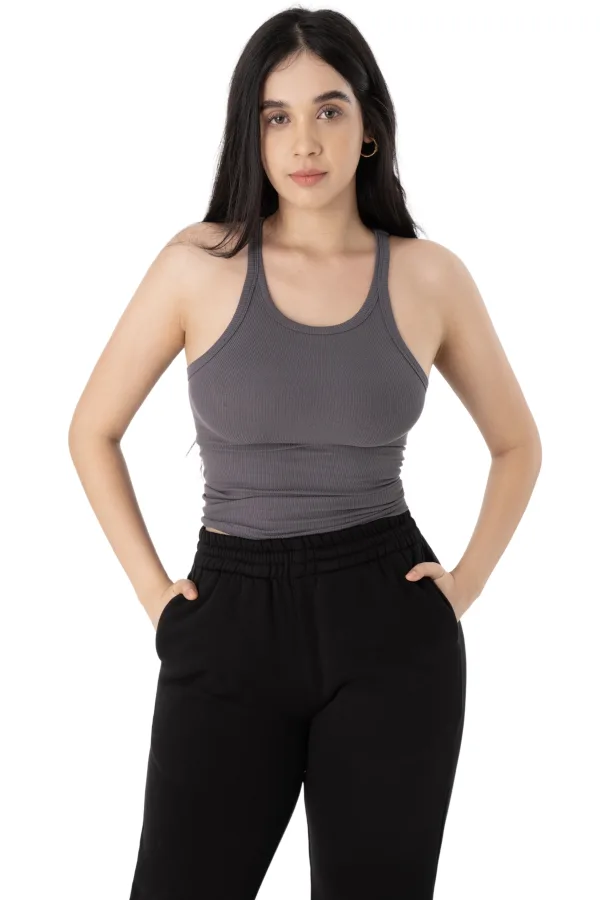 BOXY TANK - COOL GREY