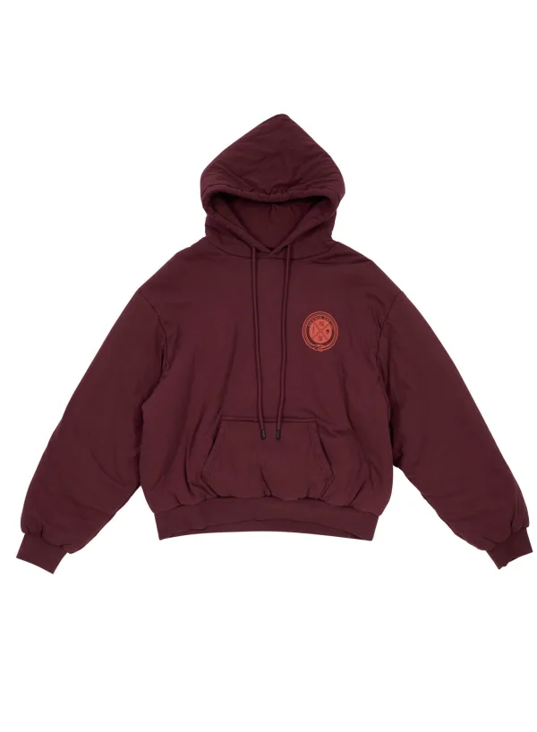 WADDED SLOUCH HOODIE