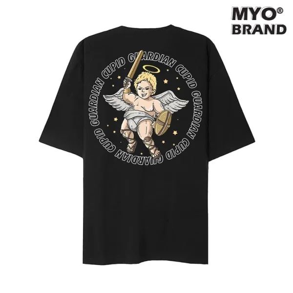 Áo Phông Đôi MYO Vải Cotton In Hình Guardian Cupid 2683