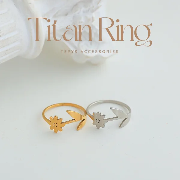 Nhẫn Titan Hoa Bảy Cánh