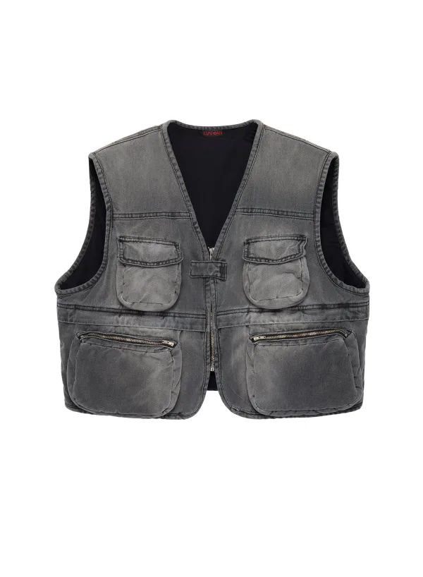 WADDED CARGO VEST