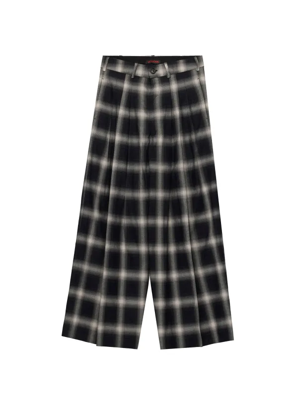 TRIPLE PLEAT TROUSERS