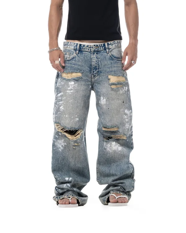 SSMA WORK IN PROGRESS JEANS - BLUE