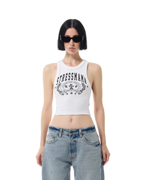 SSMA SPORTS PT TANKTOP - WHITE