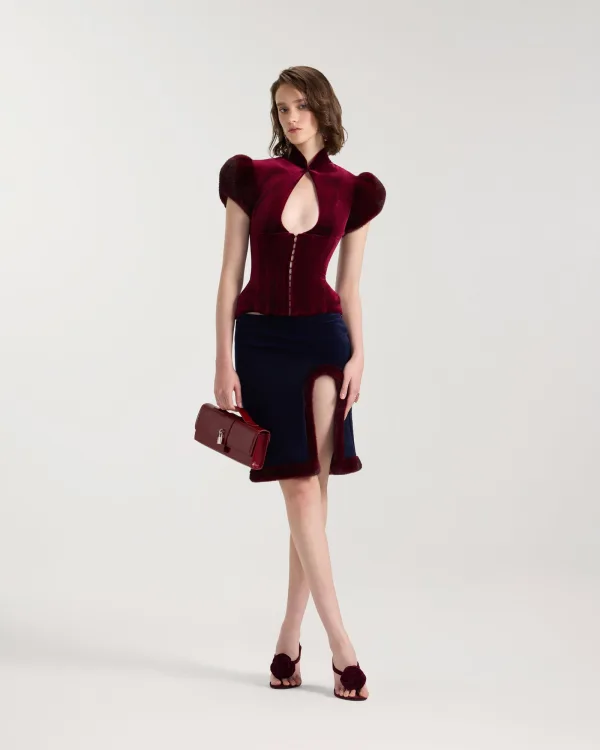 Silk Road Home Velvet Skirt