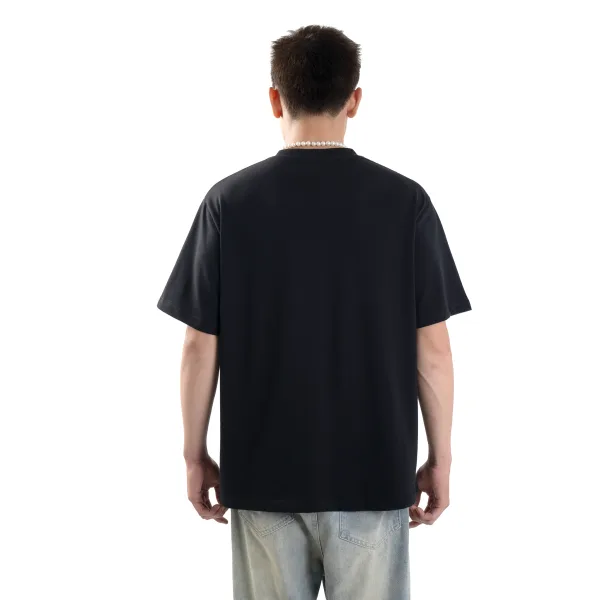 Áo thun trơn Fresh tee // Black