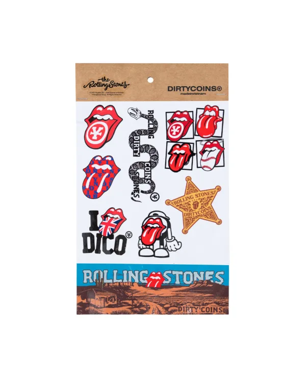 Nhãn Dán Stickers DCxRS Tongue