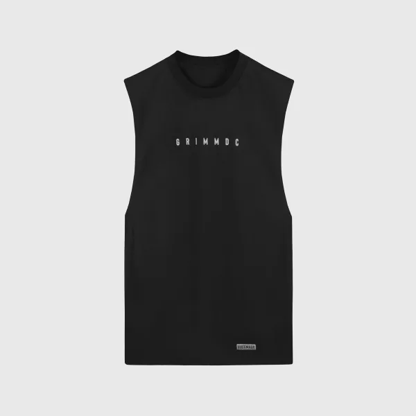 Grimm DC essential tank top // Black