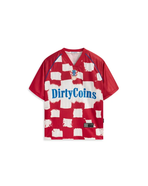 Áo Thun DirtyCoins Soccer Jersey Checker