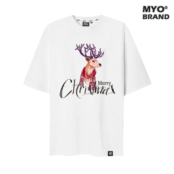 Áo Thun Cotton MYO Christmas-Deer