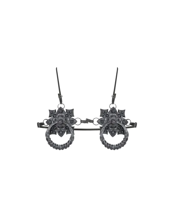 GRAY DOOR KNOCKER BRA