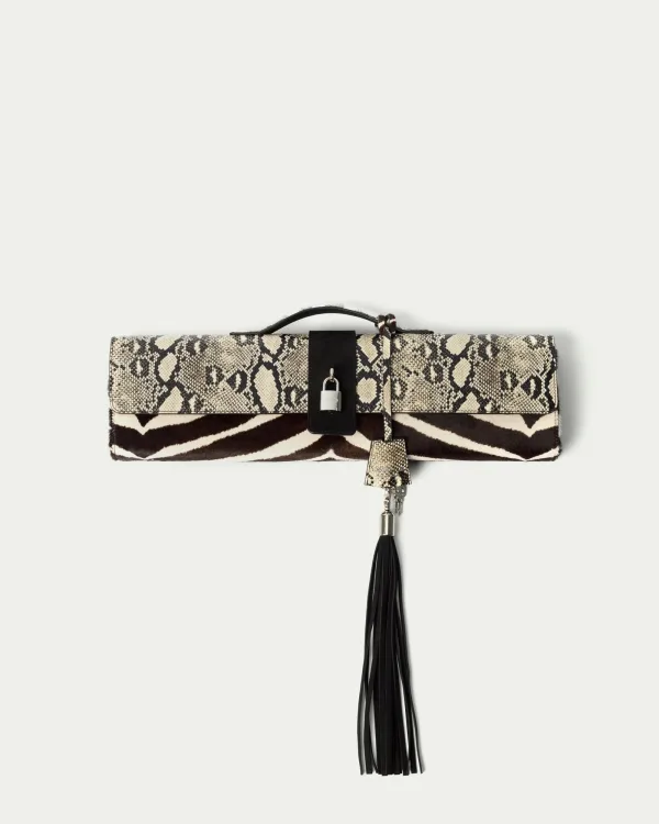 Extended Hybrid Leather Long Clutch