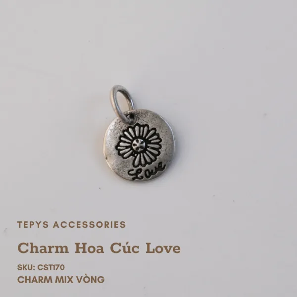 Charm Hoa Cúc Love