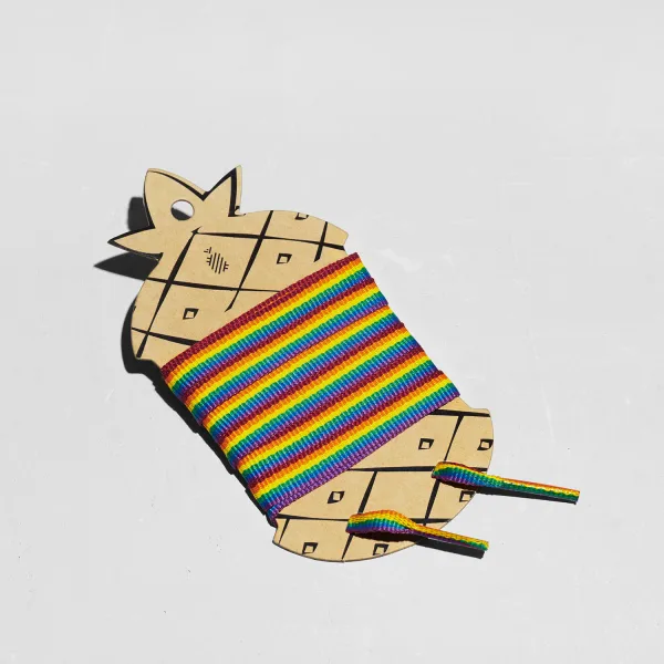 Stripes Shoelaces - Pride Flag