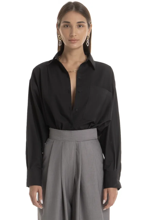 KATE SHIRT - BLACK