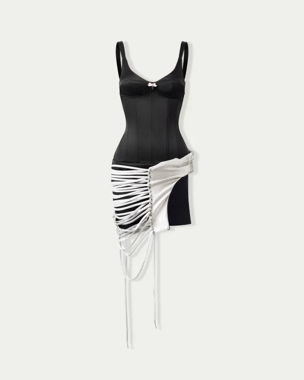 Staircase Corset Mini Dress