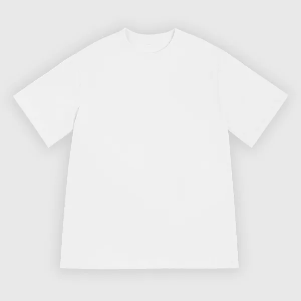 Áo thun trơn Basic // White