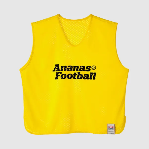AF Pro Football Bib - Front Wordmark - Cyber Yellow