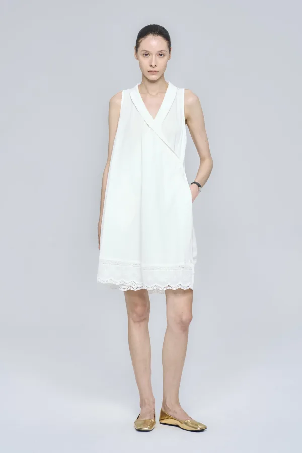 FOYER DRESS - WHITE