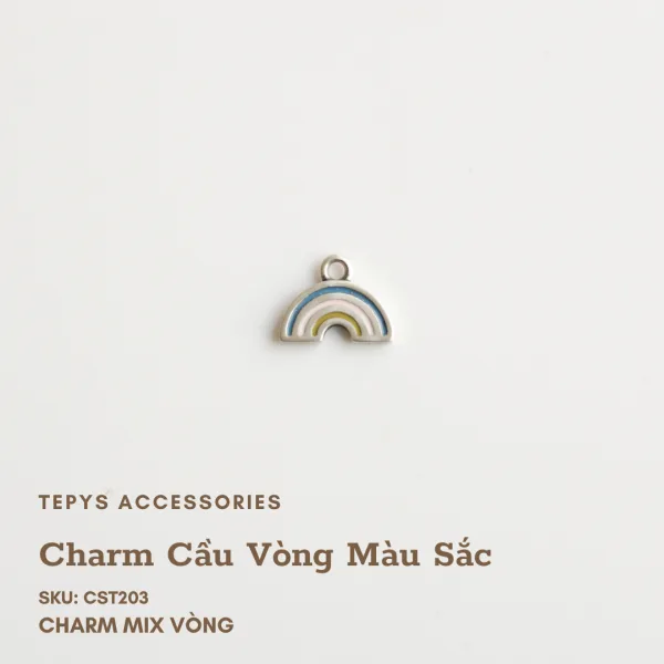 Charm Cầu Vòng Màu Sắc