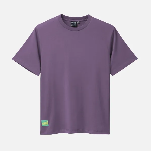 Basic Tee - Branding Label - Grape Compote